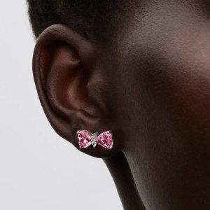 FINAL SALE - Bow Stud Earrings Sterling silver