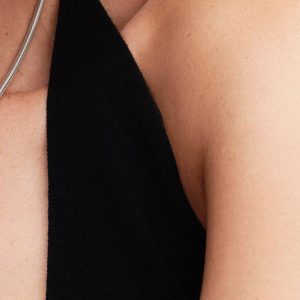 July Engravable Heart True Red Stone Dangle Charm Sterling silver