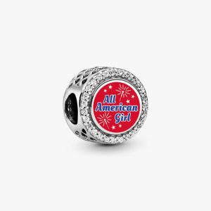 All American Girl Charm Sterling silver