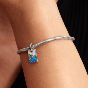 Travel Dangle Charm Sterling silver