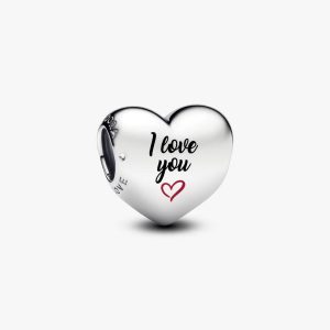 I love You Charm Sterling silver