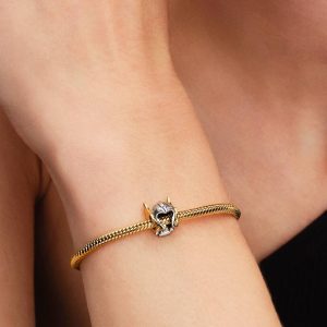 Marvel Thor Helmet Charm Sterling silver, 14k gold plating