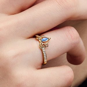 Disney Cinderella's Carriage Ring 14k gold plating