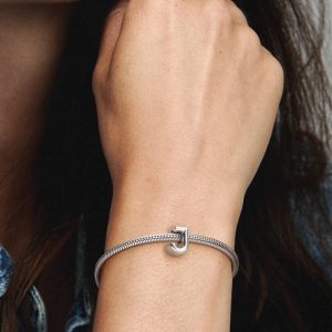 Letter J Alphabet Charm Sterling silver