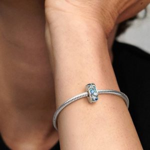 Tropical Starfish & Shell Clip Charm Sterling silver