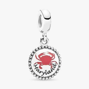 Maryland Crab Dangle Charm