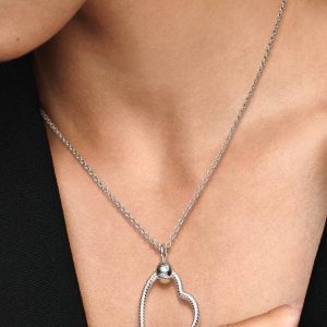 Pandora Moments Heart Charm Pendant Sterling silver