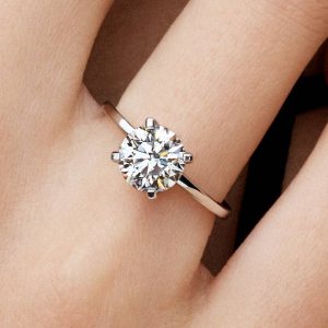 Pandora Era 14k White Gold Lab-grown Diamond Ring 2.00 ct TW, 14k white gold