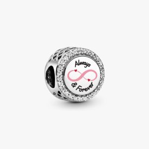 Always & Forever Charm Sterling silver