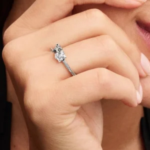 Disney Stitch & Stone Ring Sterling silver