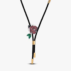 Dead Rose Gothic Chocker Necklace 2 Quantity