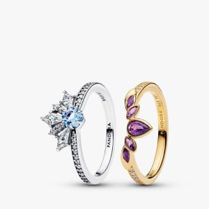 Disney Frozen's Queen Elsa & Princess Anna Ring Set 2 Quantity