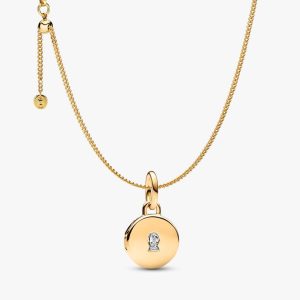 Openable & Engravable Locket Necklace 2 Quantity