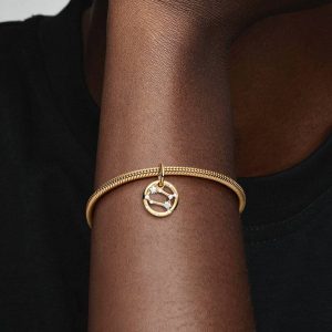 Gemini Zodiac Dangle Charm 14k gold plating