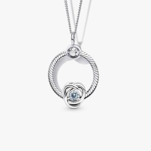 March Birthday Necklace Set 3 Quantity