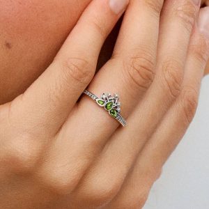 Disney Princess Tiana Tiara Ring Sterling silver