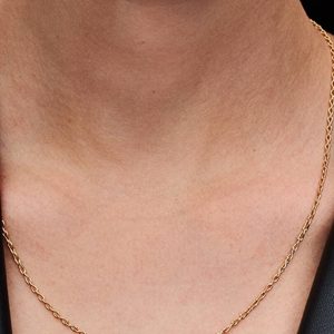 Infinity Chain Necklace 14k gold plating
