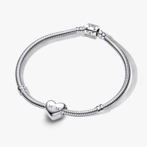 BE LOVE Engravable Heart Bracelet Set 2 Quantity