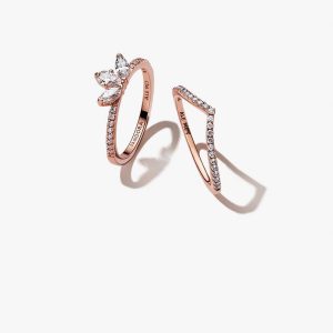 Sparkling Herbarium Cluster and Wish Ring Set 2 Quantity