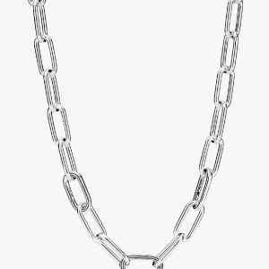 Pandora ME Medium-Link Chain Necklace Sterling silver