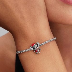 Disney Stitch Holiday Charm Sterling silver