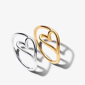 Essence Delicate Heart Friendship Ring Set 2 Quantity