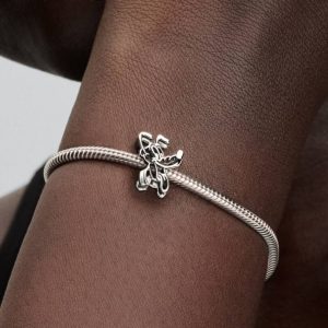 Disney Pluto Openwork Charm Sterling silver