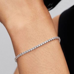 Sparkling Tennis Bracelet Sterling silver