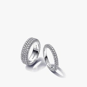 Pandora Timeless Pav?? Ring Set 2 Quantity