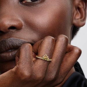 Disney Princess Tiana Tiara Ring 14k gold plating