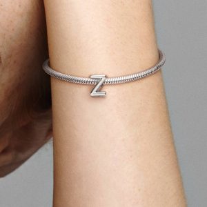 Letter Z Alphabet Charm Sterling silver