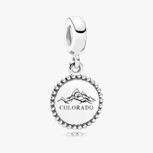 Colorado Snow Cap Dangle Charm