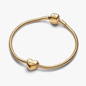 BE LOVE Engravable Heart Bracelet Set 2 Quantity