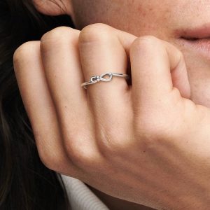 Infinity Knot Ring Sterling silver
