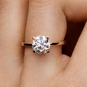 Pandora Era 14k Gold Lab-grown Diamond Ring 2.00 ct TW, 14k gold