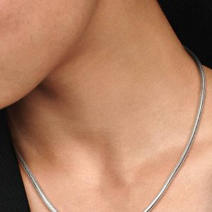Moments Snake Chain Necklace Sterling silver