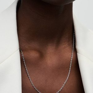 Infinity Chain Necklace Sterling silver