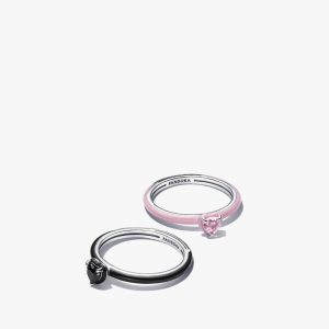 Chakra Hearts Ring Set 2 Quantity