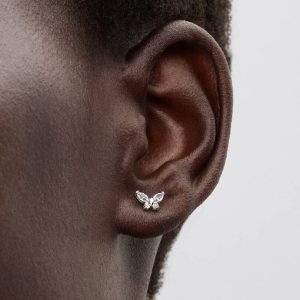 Butterfly Stud Earrings Sterling silver