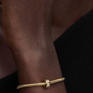 Disney Mickey & Minnie Mouse Clip Charm 14k gold plating