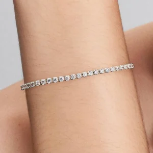 Sparkling Tennis Bracelet Sterling silver