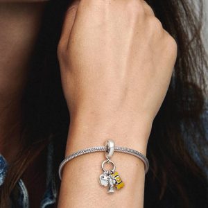 Symbols of New York City Dangle Charm Sterling silver