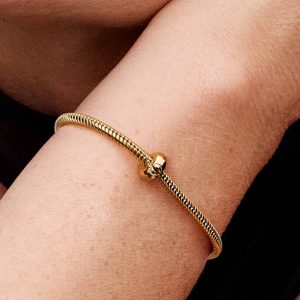 Round Clip Charm 14k gold plating