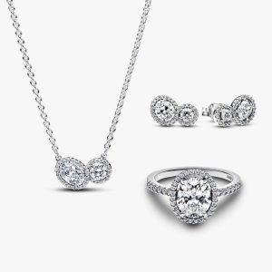 Embracing Halo Jewelry Set 3 Quantity