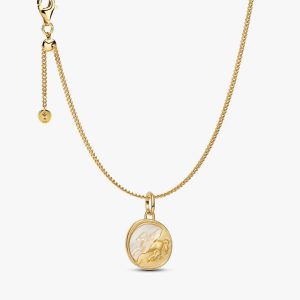 Pegasus Medallion Pendant Necklace 2 Quantity