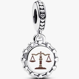 Lawyer Dangle Charm Sterling silver