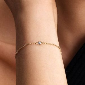 Pandora Era Lab-Grown Diamond Bracelet 0.05 ct TW, 14k gold