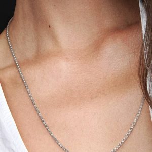 Rolo Chain Necklace Sterling silver